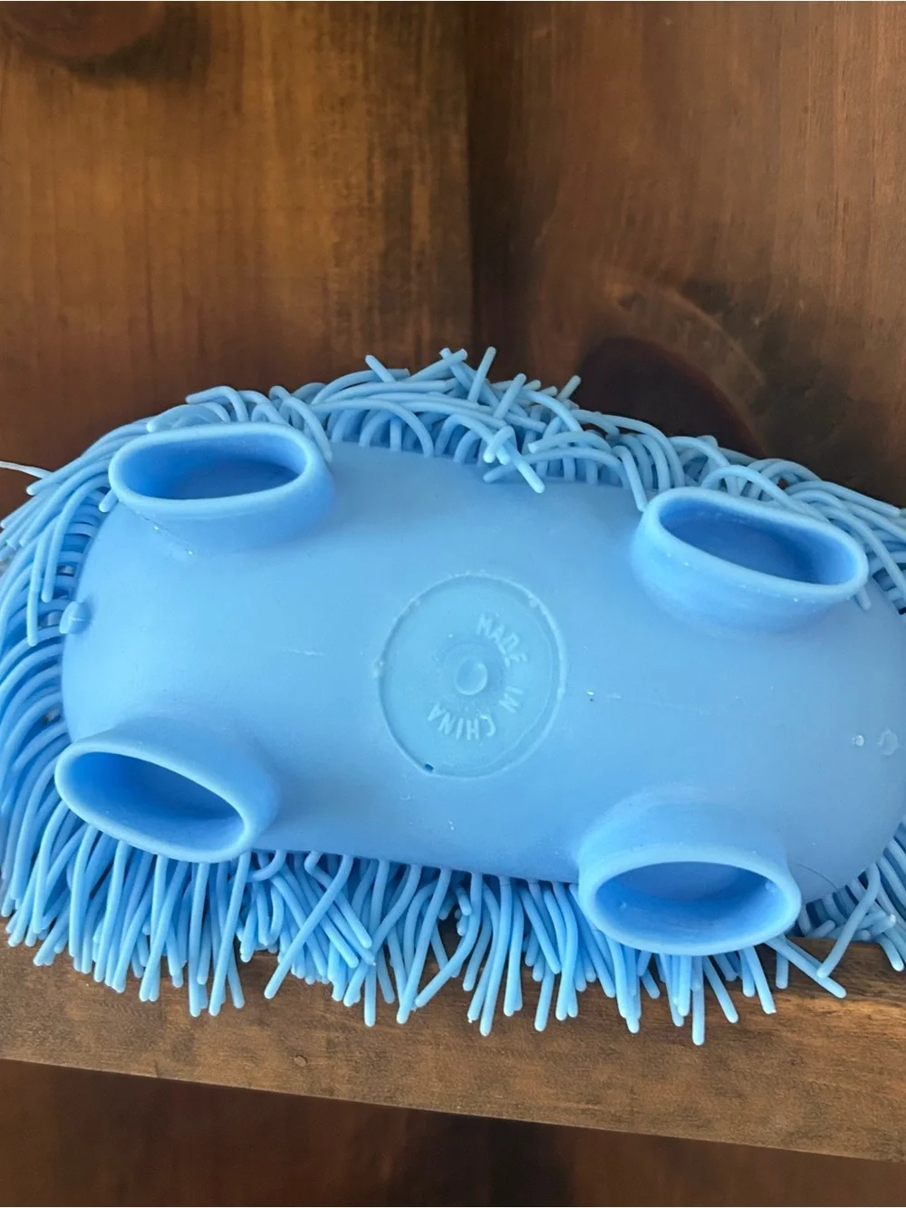 Puffer Friendz Blue Shaggy Dog Squishy Toy PPNC Pufferoo Pets Fidget Sensory New